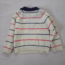 Load image into Gallery viewer, Vintage 80s Striped Knit Shirt 18 months
