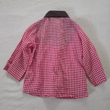 Load image into Gallery viewer, Vintage Horse Gingham Shirt 12-18 months
