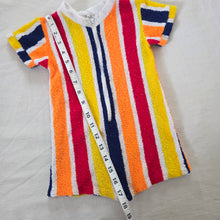 Load image into Gallery viewer, Vintage Striped Terrycloth Romper 12-18 months
