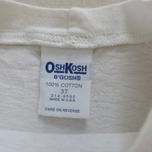 Load image into Gallery viewer, Vintage Oshkosh Alligator Cotton Tee 3t
