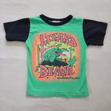 Load image into Gallery viewer, Vintage Lizard Beach Neon Tee 3t/4t
