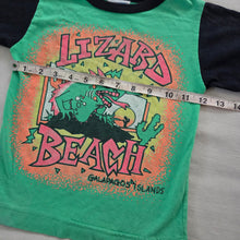 Load image into Gallery viewer, Vintage Lizard Beach Neon Tee 3t/4t

