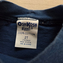 Load image into Gallery viewer, Vintage Oshkosh Lizard Cotton Tee 2t

