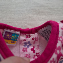 Load image into Gallery viewer, Vintage Pooh Floral Romper 3-6 months
