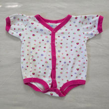 Load image into Gallery viewer, Vintage McBaby Fruit &amp; Floral Cotton Romper 0-3 months
