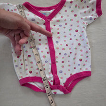 Load image into Gallery viewer, Vintage McBaby Fruit &amp; Floral Cotton Romper 0-3 months
