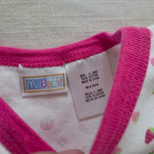 Load image into Gallery viewer, Vintage McBaby Fruit &amp; Floral Cotton Romper 0-3 months
