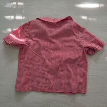 Load image into Gallery viewer, Vintage Red Gingham Shirt 18-24 months
