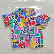 Load image into Gallery viewer, Vintage Colorful Pattern Shirt 9-12 months
