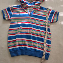 Load image into Gallery viewer, Vintage Healthtex Striped Hooded Tee 4t
