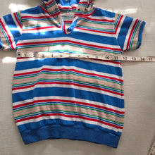Load image into Gallery viewer, Vintage Healthtex Striped Hooded Tee 4t
