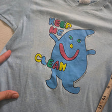 Load image into Gallery viewer, Vintage Water "Keep Me Clean" Tee kids 8/10
