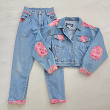 Load image into Gallery viewer, Vintage Matching Jeans &amp; Jacket kids 7
