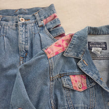 Load image into Gallery viewer, Vintage Matching Jeans &amp; Jacket kids 7
