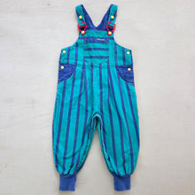 Load image into Gallery viewer, Vintage Gymboree Striped Overalls 2t/3t

