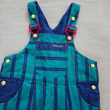 Load image into Gallery viewer, Vintage Gymboree Striped Overalls 2t/3t
