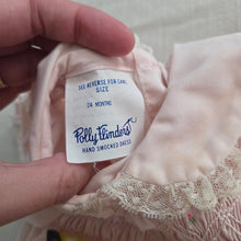 Load image into Gallery viewer, Vintage Polly Flinders Smocked Dress 6-12 months
