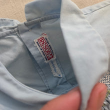 Load image into Gallery viewer, Vintage 60s Smocked Blue Dress 6-12 months
