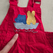 Load image into Gallery viewer, Vintage Sailing Animals Romper 18 months

