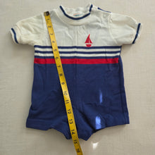 Load image into Gallery viewer, Vintage Healthtex Sailboat Ronper 3-6 months
