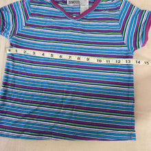 Load image into Gallery viewer, Vintage Girly Striped Tee 5t/6
