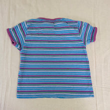 Load image into Gallery viewer, Vintage Girly Striped Tee 5t/6
