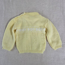 Load image into Gallery viewer, Vintage "Boy" Knit Sweater 0-3 months
