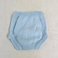 Load image into Gallery viewer, Vintage Blue Knit Bloomers 12-18 months
