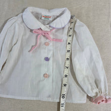 Load image into Gallery viewer, Vintage Healthtex Girly Blouse 12 months

