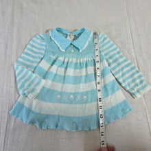 Load image into Gallery viewer, Vintage Striped Girly Long Sleeve 18 months
