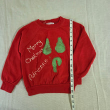 Load image into Gallery viewer, Vintage "Merry Christmas Adrienne" Crewneck 3t/4t
