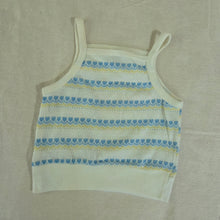 Load image into Gallery viewer, Vintage Heart Striped Cami Top 2t
