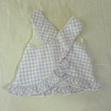 Load image into Gallery viewer, Vintage Flower Gingham Swing Top 12 months
