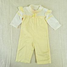 Load image into Gallery viewer, Vintage Healthtex Yellow Girly Bodysuit 6 months
