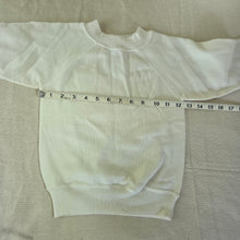 Load image into Gallery viewer, Vintage White Reglan Crewneck 5t

