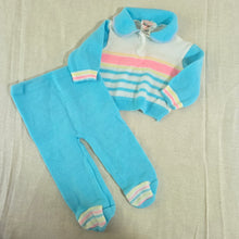 Load image into Gallery viewer, Vintage Knit Matching Set 0-3 months *flaw
