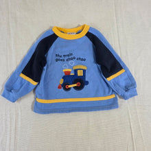 Load image into Gallery viewer, Vintage Choo Choo Train Sweater 24 months
