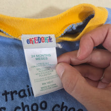 Load image into Gallery viewer, Vintage Choo Choo Train Sweater 24 months
