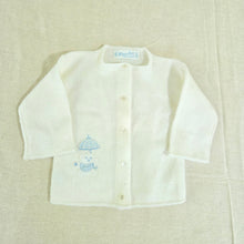 Load image into Gallery viewer, Vintage Bear Umbrella Cardigan 6-9 months
