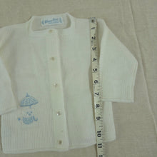 Load image into Gallery viewer, Vintage Bear Umbrella Cardigan 6-9 months
