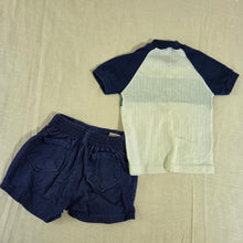 Load image into Gallery viewer, Vintage Boys Blue/Green Outfit 3t
