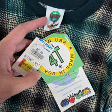 Load image into Gallery viewer, Vintage Deadstock Plaid Long Sleeve 3t
