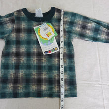 Load image into Gallery viewer, Vintage Deadstock Plaid Long Sleeve 3t

