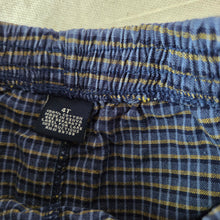 Load image into Gallery viewer, Vintage Plaid Cotton Shorts 4t
