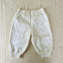 Load image into Gallery viewer, Vintage White Jogger Pants 12 months
