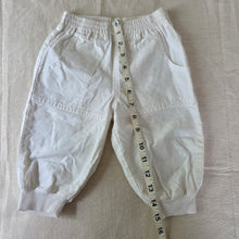 Load image into Gallery viewer, Vintage White Jogger Pants 12 months
