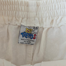 Load image into Gallery viewer, Vintage White Jogger Pants 12 months
