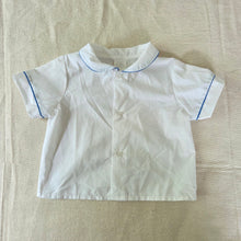 Load image into Gallery viewer, Vintage White Buttondown Shirt 12 months
