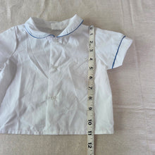 Load image into Gallery viewer, Vintage White Buttondown Shirt 12 months
