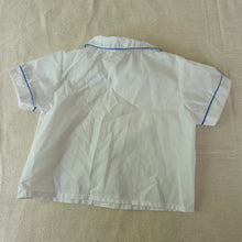 Load image into Gallery viewer, Vintage White Buttondown Shirt 12 months
